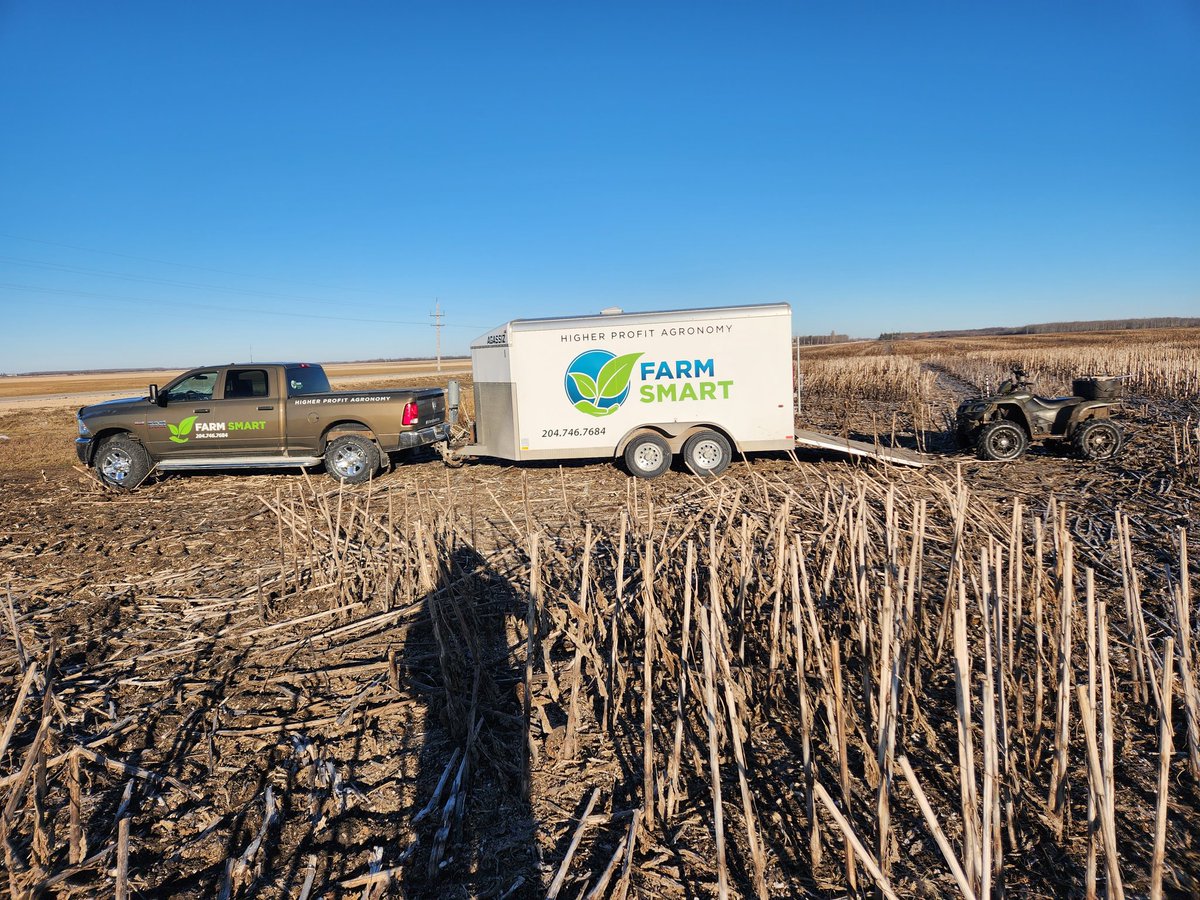 Wrapped up 2023 #soilsampling today! #higherprofitagronomy