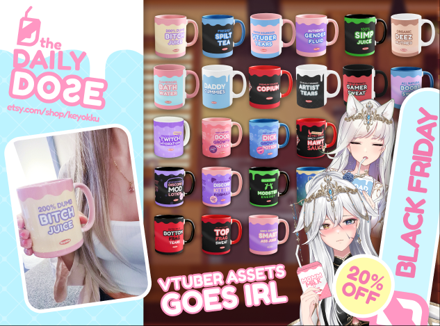 DailyDoseLabs's tweet photo. PSA EVERYTHING IN THE SHOP IS 20 OFF FOR BLACK FRIDAY!!!   

GET UR DUMB BITCH JUICE TWITCH HYDRATION COPIUM DADDY CUMMIES BOOB GROWTH POTION DISCORD KITTEN FORMULA SIMP JUICE BOOBA SWEAT https://t.co/FYuNQn34Zm