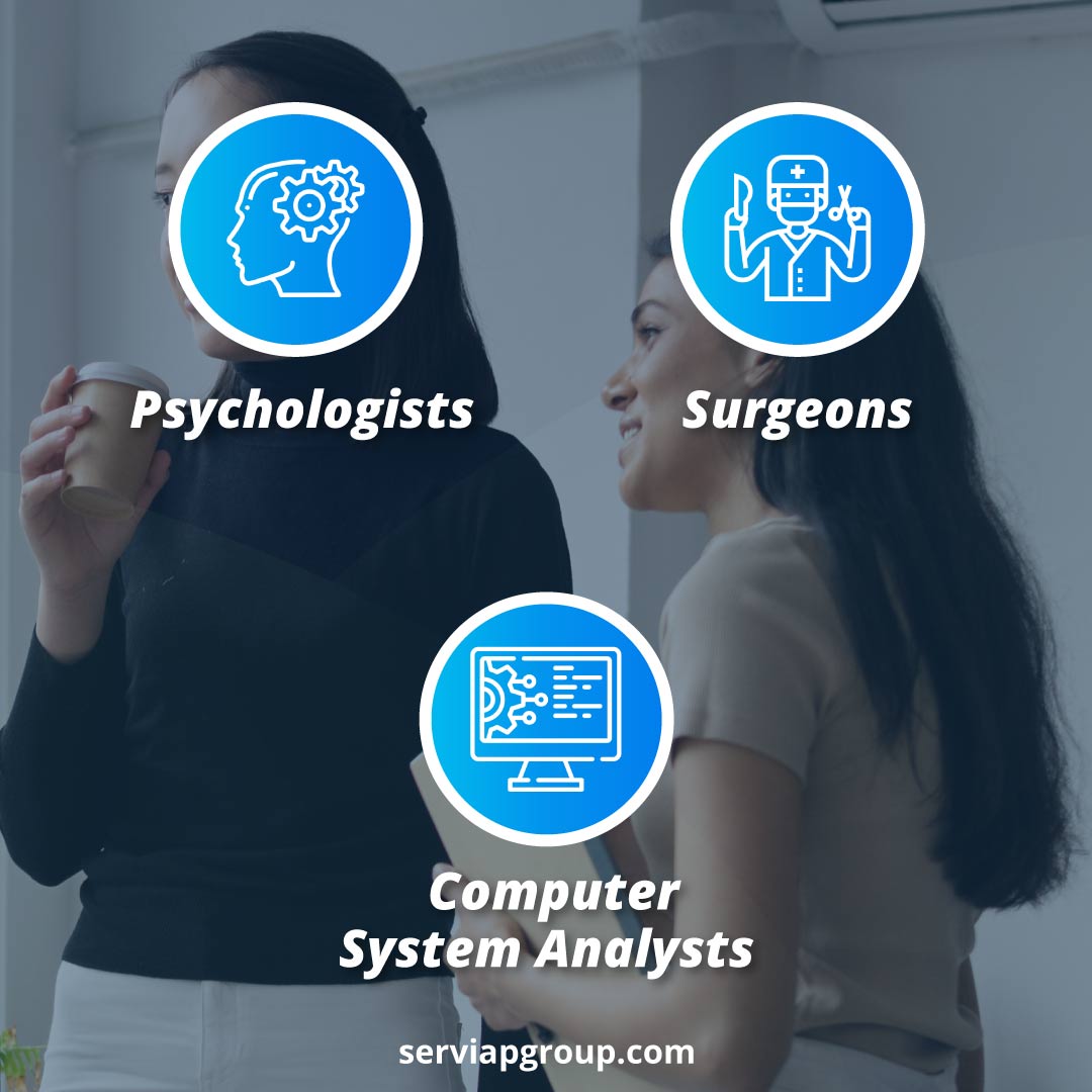 serviapglobal's tweet photo. 🩺👩🏻‍🏫  Not all jobs will be replaced by AI and there are some jobs that are near-impossible to replace in the coming years.

#aijobs #artificialintelligence #teachers #lawyers #computersystems #politics #hrmanager #psychologist https://t.co/UCVNyz3hav