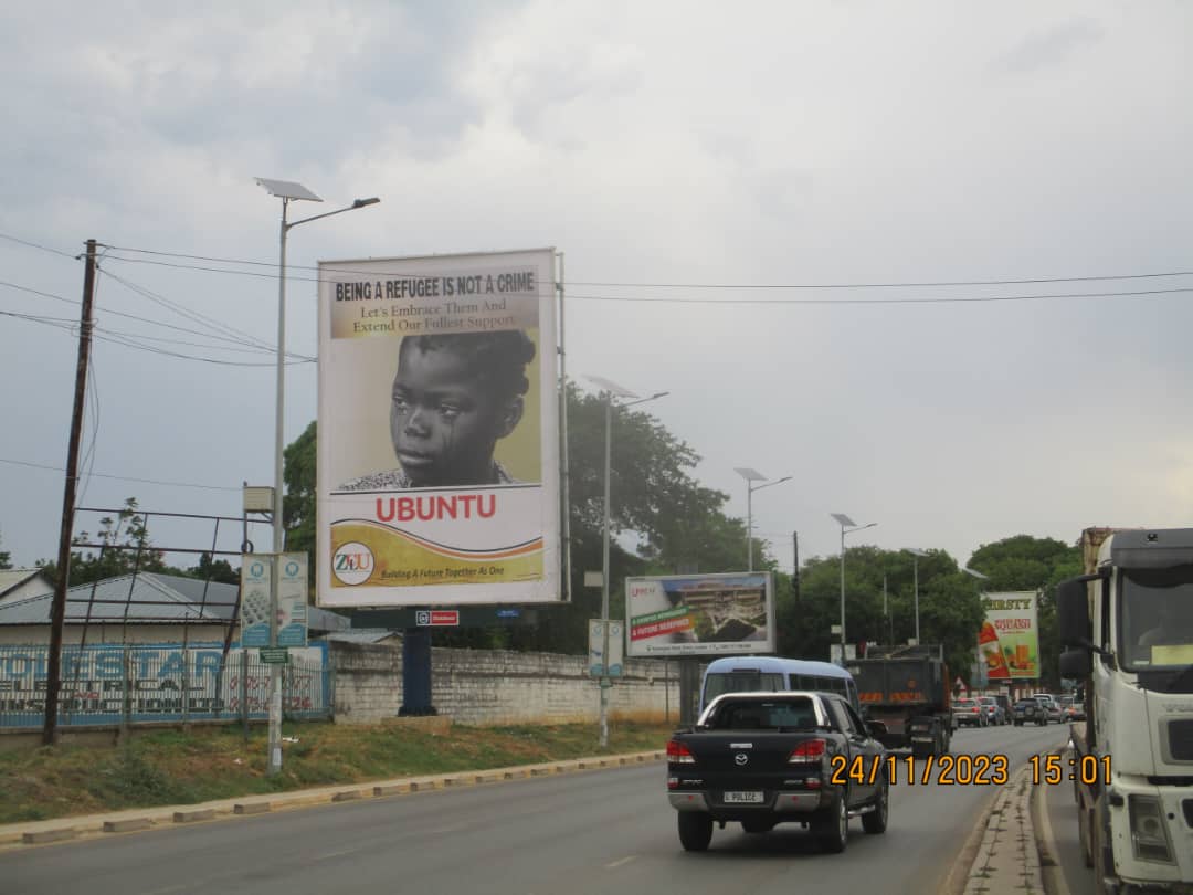 zclu1964's tweet photo. Inbox us and tell us where this Billboard is located in Lusaka and sin yourself a K50 airtime.  
@HHichilema @Refugees @amnesty @hrc_zambia @DiggersOfNews @DailyNationZM @bflowmusic https://t.co/PTrQyOEevB