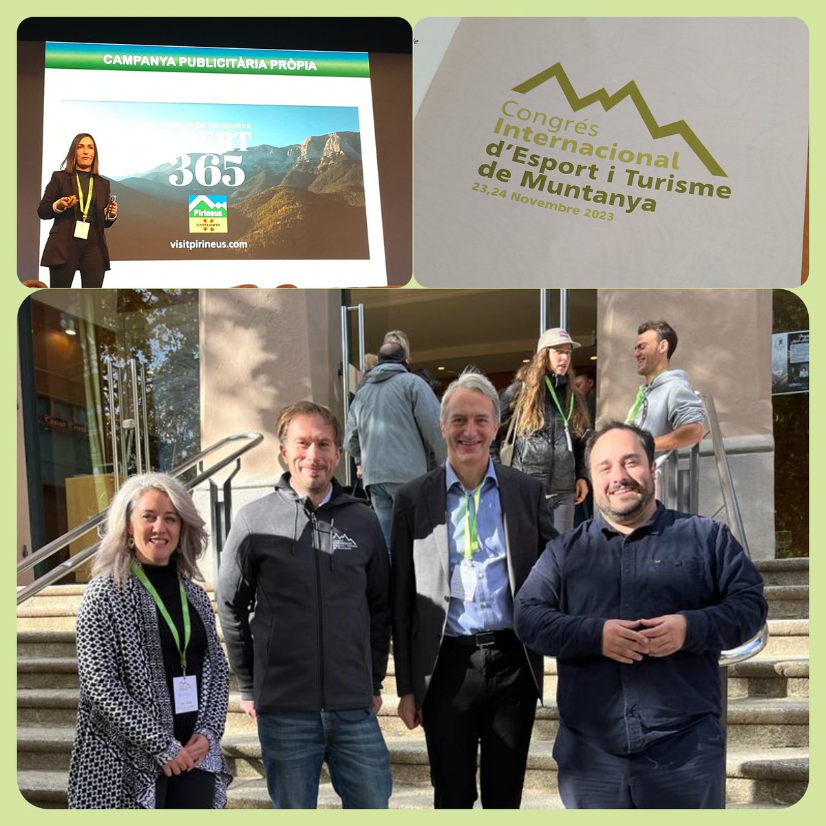 erc_campdevanol's tweet image. Congrés internacional d'esports i turisme de muntanya, Puigcerdà.
Pirineus 2023.
Consellera d'esports del consell comarcal del Ripollès, Delia Duran.