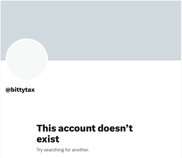 bitty_tax's tweet photo. Hi👋@Support please can you help this open-source project change its username to just @bittytax.  It appears to be available, but gives me an error when I change username? 🙏 https://t.co/507tBgTkQZ