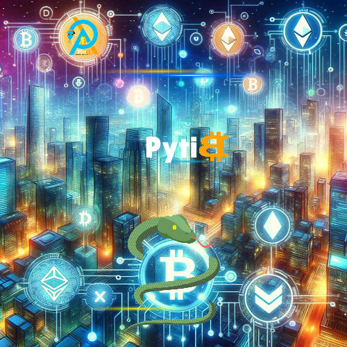 PytBit's tweet image. Dive into the dazzling crypto metropolis! 🌆 A world where every digital alleyway brims with innovation and every skyscraper echoes with the buzz of new coins.The city of blockchain never sleeps, and the opportunities are as limitless as the stars. #CryptoCityscape #BTC #PytBit🐍