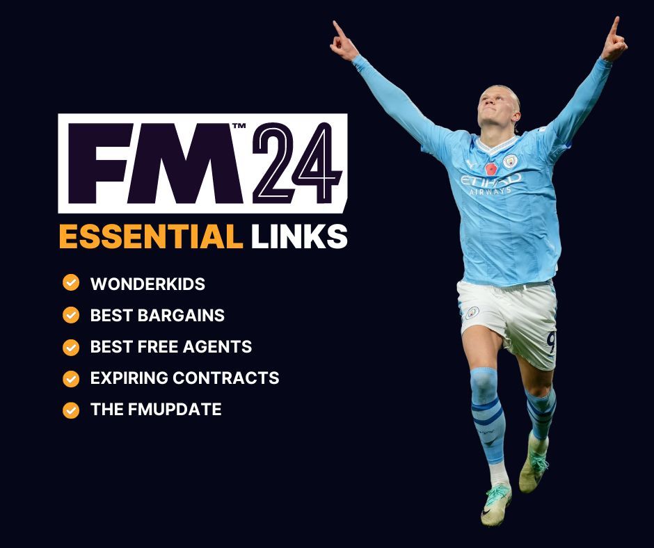 FMInside on X: The Ultimate #FM24 Essential Player Link list 😎  👼Wonderkids -  💰 Best Bargains -   🆓 Best Free Agents -  📝  Expiring Contracts -  🔄 The