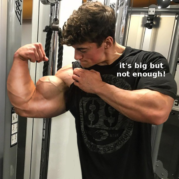 WannaBeDumbJock's tweet photo. NEVER BIG ENOUGH ! repost if it is right ;-) https://t.co/jaiKgOgqtT