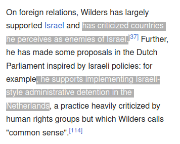 occupiednews1's tweet photo. - Geert Wilders @geertwilderspvv : ich liebe #Israel und bin gegen alle seine Gegner. Seine Freunde finanzieren meine Partei
- Deutsche Politiker: die Palästinenser sind dran Schuld, dass er gewählt wurde
#DutchElection
#victim_blaming https://t.co/HBzGC4HIZY