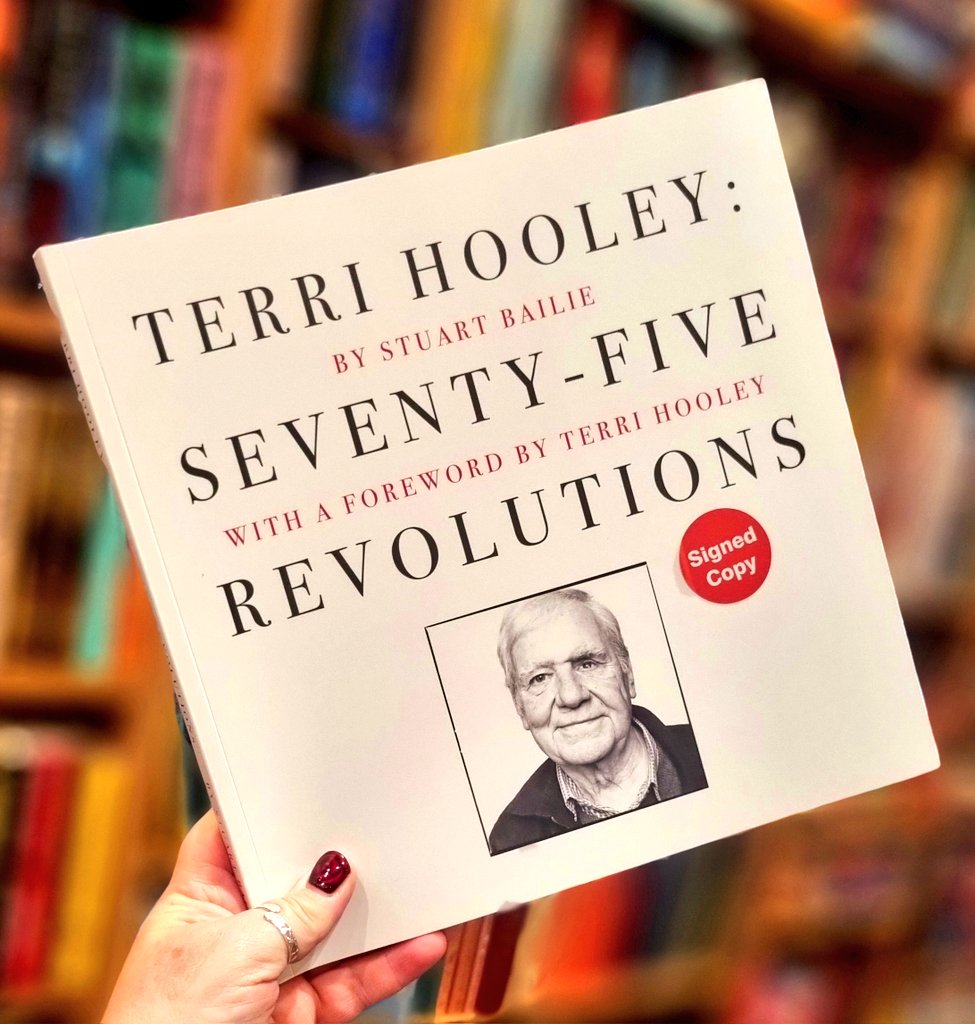 BridgeBooksDro1's tweet photo. People are often referred to as 'living legends', and Terri Hooley is one of them. Turning 75 years young soon, #75Revolutions is Terri talking to @stu_bailie
about radical times, conflict, lucky escapes, messy behaviour & the alternative soul of Belfast.
https://t.co/sthxqaP1f1 https://t.co/KEdz2Ur9Sd