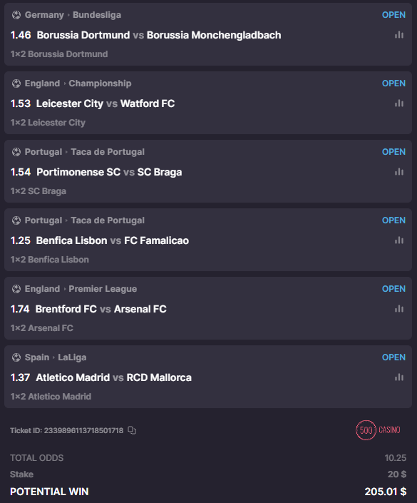 500Casino's tweet photo. $200 Giveaway if we win this bet! 👀

RT &amp; Follow https://t.co/fofjGYW7JI