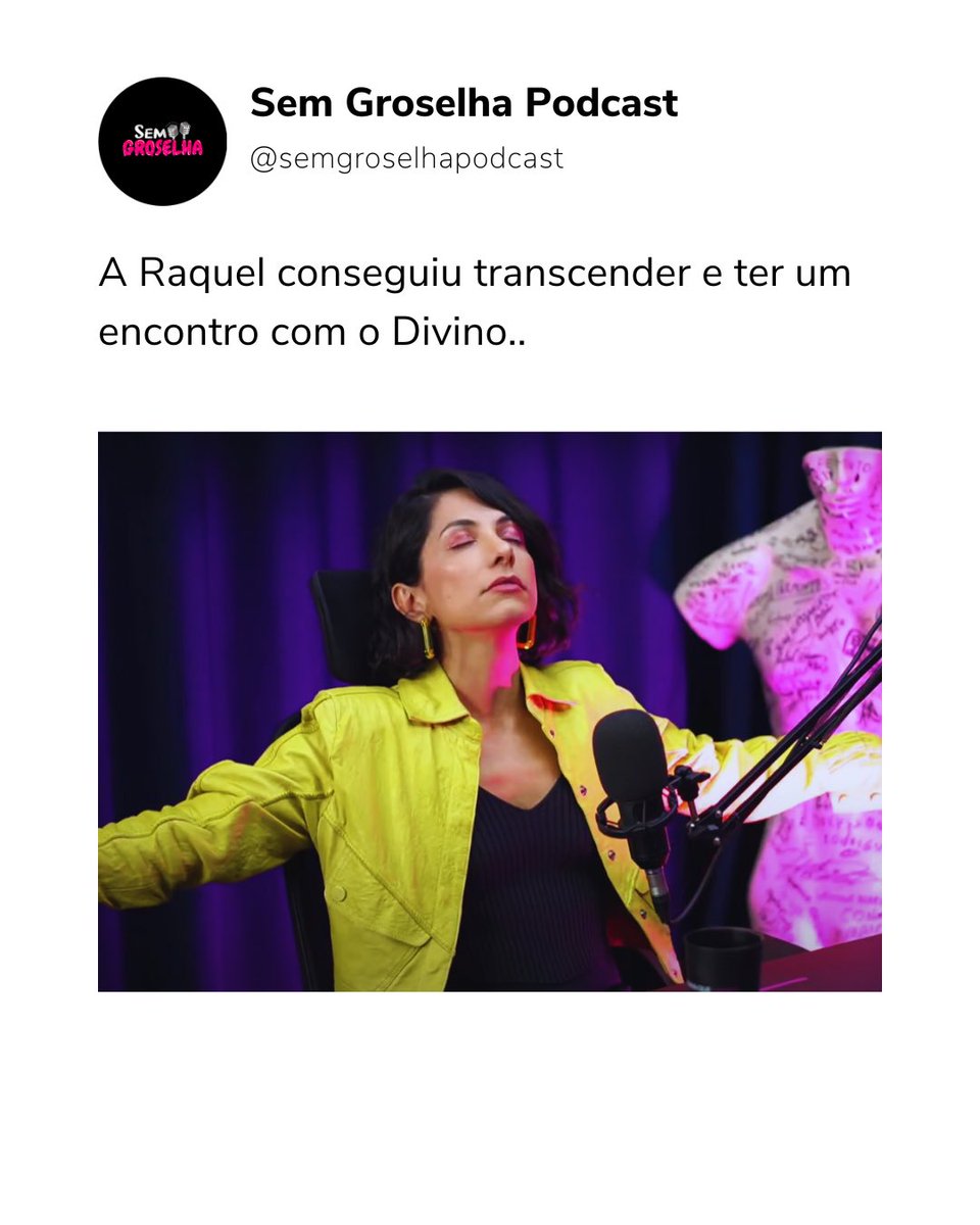 Sem Groselha Podcast (@semgroselha) on Twitter photo 