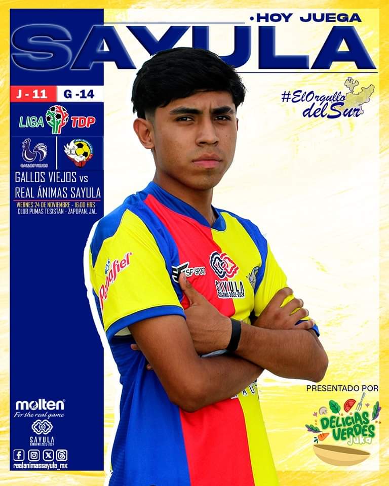 ¡Hoy juega Sayula! ¡Hoy juegan las Ánimaaaaas! 🔥👻

Nos vemos esta tarde en el club Pumas Tesistán 
👊👻
.
.
.
#AnimasDeSayula #ElOrgulloDelSur