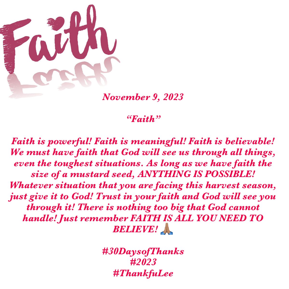 Capricorn_Chic's tweet photo. #30DaysofThanks
#2023
#ThankfuLee https://t.co/IXE7mHqBof