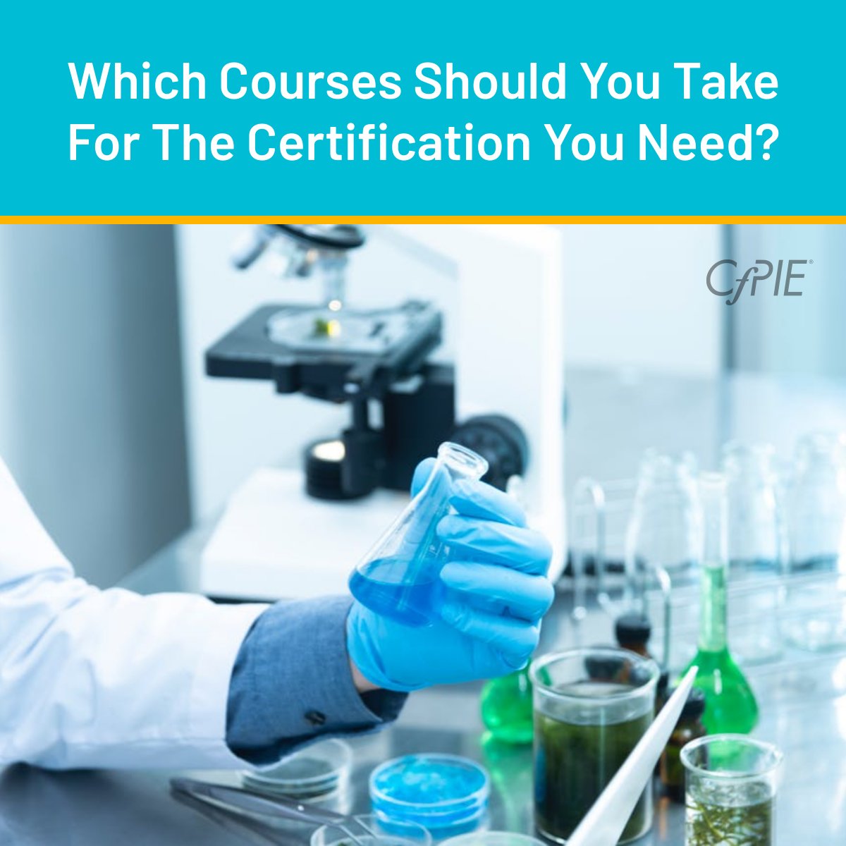 CfPIE's tweet image. Don’t know where to begin to find the courses you need to get your certification? 

You’re not alone and CfPIE can help. 

Click here to schedule a call with us today.  cc94.co/3fFzgWc #lifesciences #training