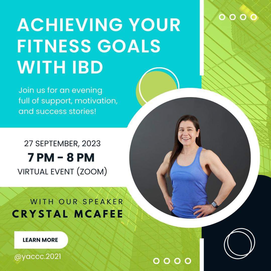 🚨 Save the date: November 27th @ 7 pm (EST) on Zoom! 💫

Forget setting goals... let's smash them in the face of IBD! 🚀 Join our community as we dive into an evening filled with inspiration, motivation, and uplifting success stories! 🤩

Register here: docs.google.com/forms/d/12s8lH…