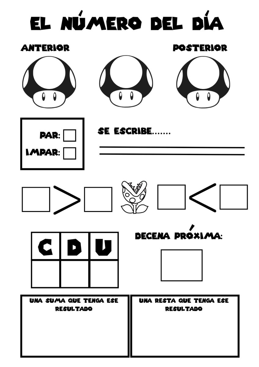 LaprofePrado's tweet photo. Este año voy un poco retrasada subiéndoos cositas, voy a intentar subiros algunas este finde. Comienzo con  una actividad que realicé para trabajar el número del día, que podéis poner en los plásticos borrables y así podéis usarla varias veces, sin gastar papel. https://t.co/pYrkVzNrST