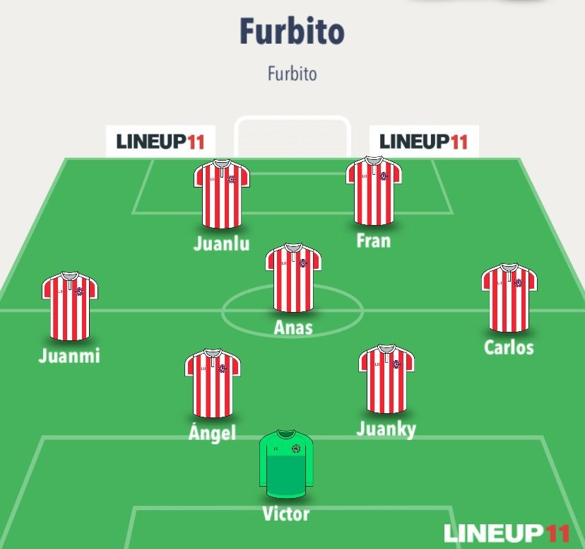Furbito_FC's tweet photo. ¡Alineación para hoy!

#Hoysegana❤️🤍

🗣️"Sufrimos de algunas bajas, pero podemos afrontar este partido" https://t.co/27chXz7iqD