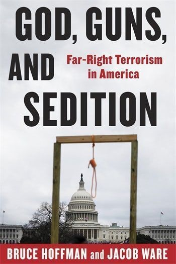 Columbia University Press (@columbiaup) on Twitter photo Now available! "GODS, GUNS, AND SEDITION offers a timely and comprehensive assessment of the evolution of far-right extremism in the United States."—Ali H. Soufan <a href="/hoffman_bruce/">Bruce Hoffman</a> <a href="/Jacob_A_Ware/">Jacob Ware</a> <a href="/CFR_org/">Council on Foreign Relations</a> <a href="/georgetownsfs/">Georgetown SFS</a> buff.ly/40Ohqnq #FarRight #FarRightTerrorism #Terrorism Now available! "GODS, GUNS, AND SEDITION offers a timely and comprehensive assessment of the evolution of far-right extremism in the United States."—Ali H. Soufan <a href="/hoffman_bruce/">Bruce Hoffman</a> <a href="/Jacob_A_Ware/">Jacob Ware</a> <a href="/CFR_org/">Council on Foreign Relations</a> <a href="/georgetownsfs/">Georgetown SFS</a> buff.ly/40Ohqnq #FarRight #FarRightTerrorism #Terrorism