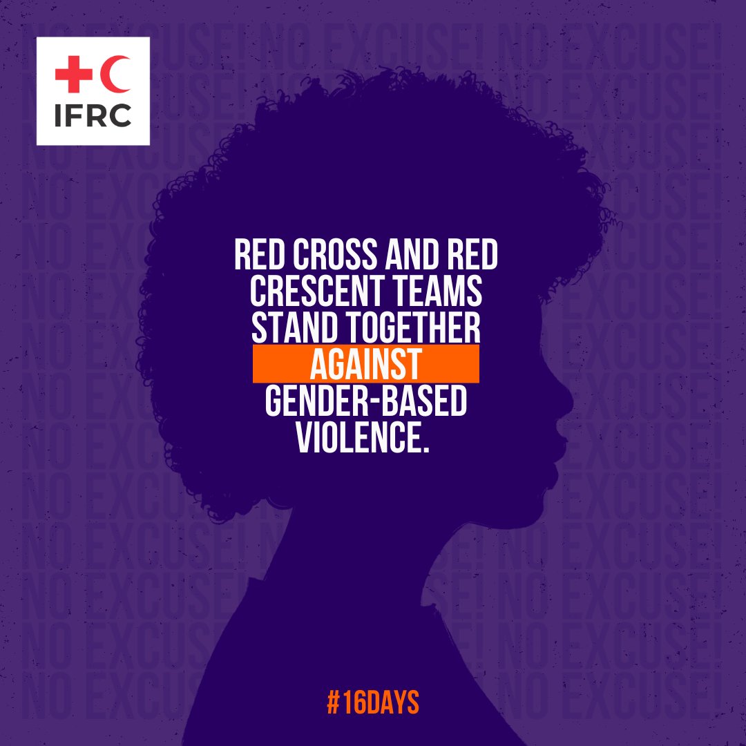 RedCrossEU's tweet photo. International Day for the Elimination of Violence Against Women:
In Europe, National Red Cross Societies and @ifrc work hard to tackle violence against women and girls.
#EndGBV #16DaysOfActivism https://t.co/1KrTV7d9Oz