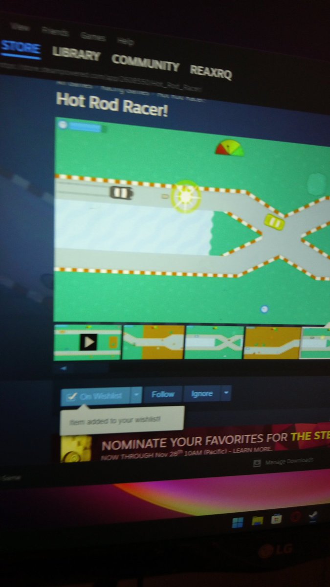 ReaxRQ's tweet photo. @ZeNfAGames @SteamGamesPC
You just got a wishlist, tbh I am a sucker for retro like games I have sucked in so many hours on my snes and PlayStation classic and this game looks right up my alley https://t.co/LzcmtUioso