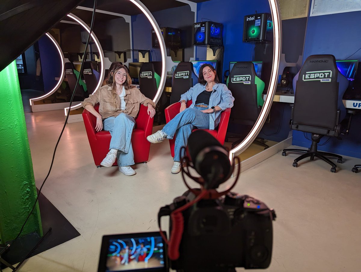 Women in Games 🇫🇷 esports (@wigfr_esport) on Twitter photo 🎮 Prêt-es pour une plongée dans les backstages de l'incubateur de <a href="/wig_fr/">Women in Games 🇫🇷</a> Tournage en cours en partenariat avec <a href="/AldiFrance/">Le Conte ALDI</a> 👀 🎥#RTS2 🎮 Prêt-es pour une plongée dans les backstages de l'incubateur de <a href="/wig_fr/">Women in Games 🇫🇷</a> Tournage en cours en partenariat avec <a href="/AldiFrance/">Le Conte ALDI</a> 👀 🎥#RTS2