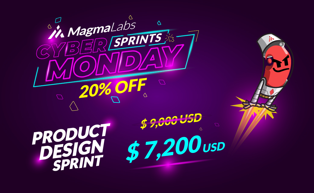 Discover now the great discounts we have for you! Don't miss the opportunity to take advantage of our incredible offers. Contact us and elevate your business to the next level! 🤩

#CyberMonday #DesignSprint   #SoftwareEngineering #developers #programming #BlackFriday