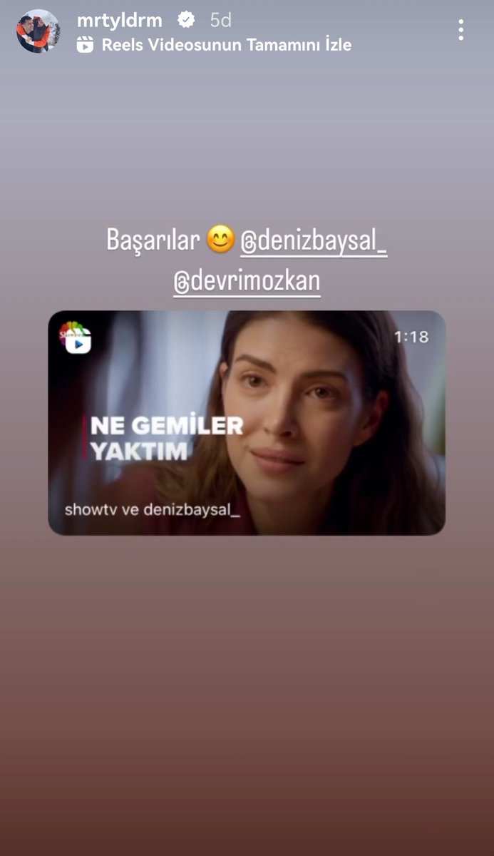margheritattw's tweet photo. Önce kendi fragmanları çıkmasına rağmen Denoyu paylaşması... #MurDen https://t.co/53Eh6JtJUW