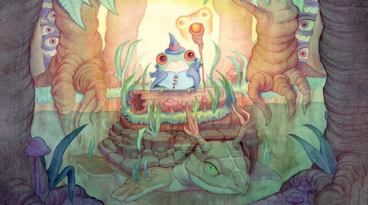 bendergamesco's tweet photo. Our upcoming game called SAGE is a cozy multiplayer game set in a fantasy world.

The story begins with an amphibious mage on a quest to discover ancient sorcery and untold powers.

(2/3) https://t.co/UEwtXjYl3m