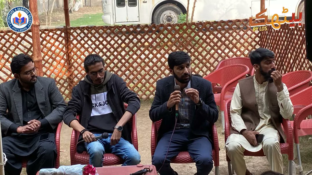 lds_ptut's tweet photo. Some Highlights from the BAITHAK 🙌
Speeches were made by the on the topic of "زرا نم ہو تو ہی مٹی بڑی زرخیز ہے ساقی"
BAITHAK is an initiative by PTUT Literature and Debating Society to enhance the skills &amp; confidence. The main theme is to memorize the traditions and our culture. https://t.co/tRtaLAQhIc