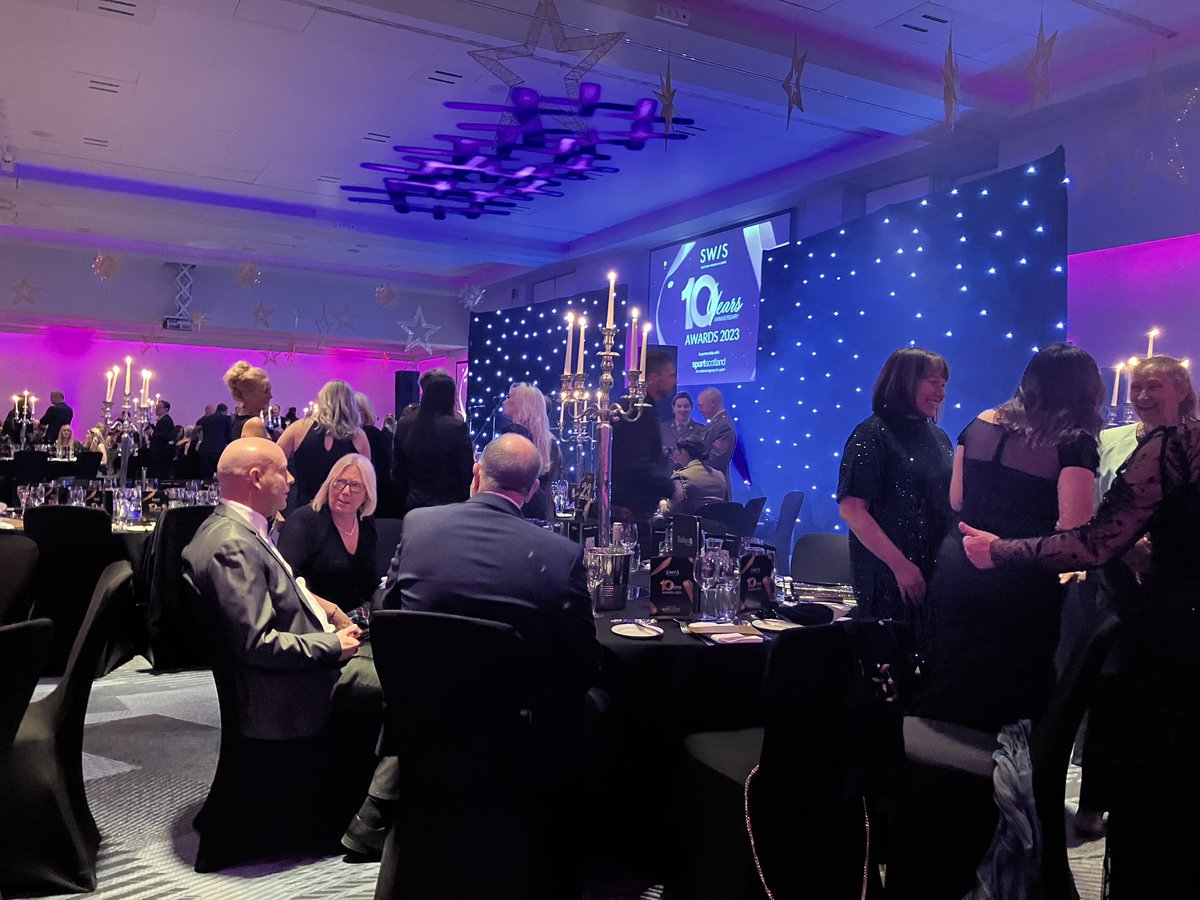 Great to be at the <a href="/ScotWomenSport/">Scottish Women In Sport</a> Awards - good luck to all the nominees!