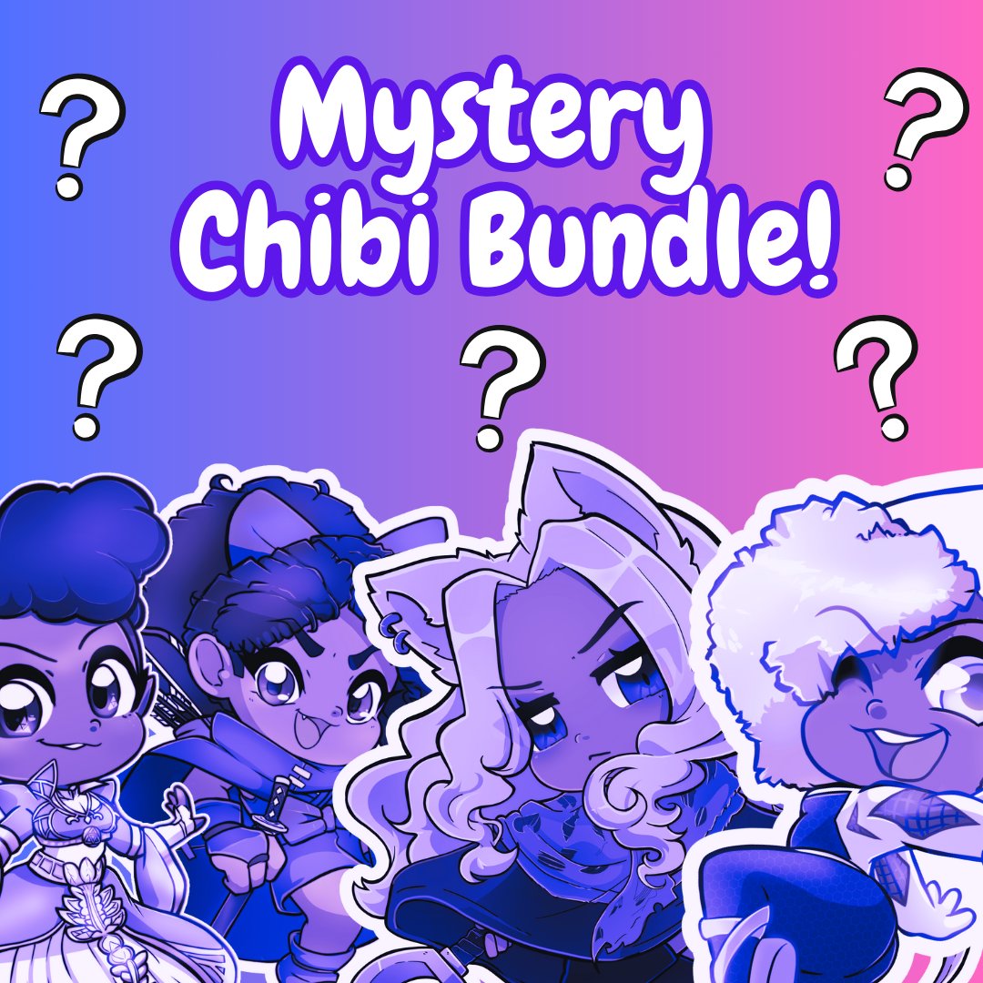 Here's all three of my Black Friday bundles! So whether you like video games, anime, or a little bit of mystery, I have something for you! Please come and support my opening! I can't wait to see these bbies in your hands! ko-fi.com/akakioga/shop