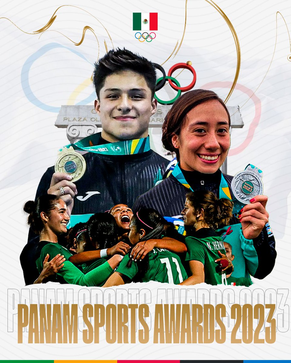 ¡Vota por México! 🇲🇽
Osmar Olvera, Catherine Oliver, <a href="/Miseleccionfem/">Selección Nacional de México Femenil</a> y el Comité Olímpico Mexicano son nominados a los Panam Sports Awards 2023.

Apóyalos con tu voto mediante este enlace: panamsports.org/vote

#TodosSomosOlímpicos | soycom.org/page265.html