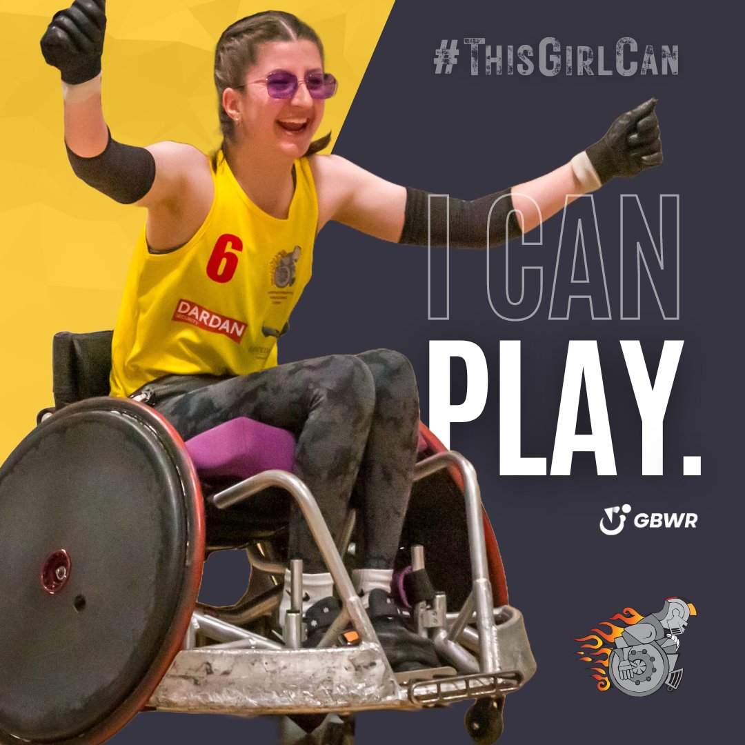 🌟 Jessica Smith

❓ Why do you love Wheelchair Rugby?

💬 "I love showcasing wheelchair use in a positive way, showing sport can get physical even in a wheelchair! I also love the community."

Be part of <a href="/gbwrnews/">Great Britain Wheelchair Rugby</a>  I CAN PLAY, DM us to get involved.

#ICANPLAY #ThisGirlCan