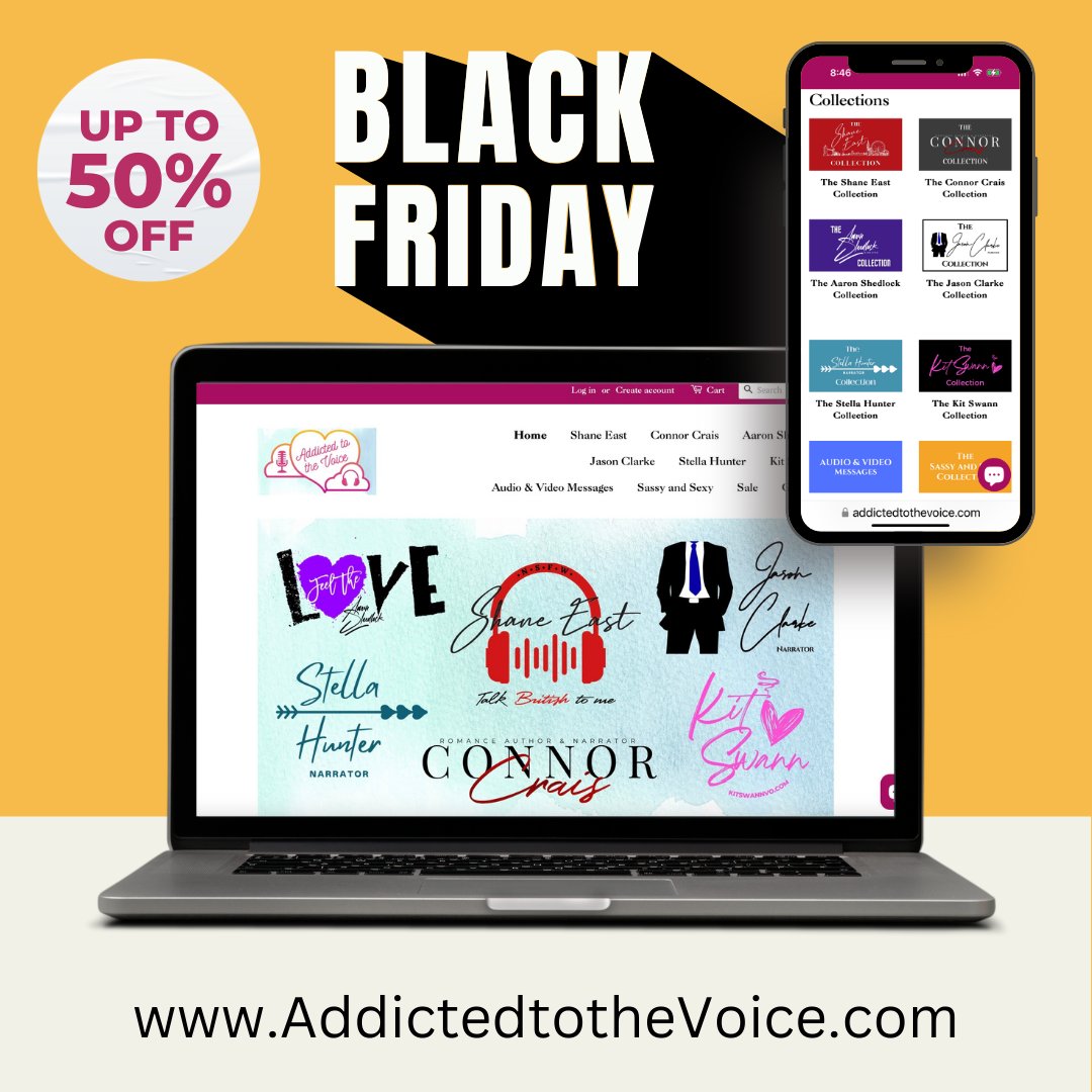 VoiceAddicted2's tweet image. Don&apos;t miss the best and last sale of the year! Get a FREE logo pen when you comment in the notes section of your order which narrator pen you want. Sizes selling out fast. 20% OFF EVERYTHING (Personal Messages NOT included in sale.)
AddictedtotheVoice.com