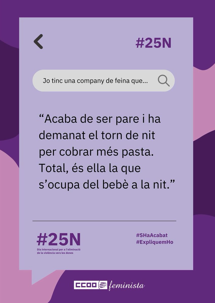 opticauniccoo's tweet photo. #25N Les violències masclistes són només la punta de l'iceberg d'un gran problema social. Hem de combatre l'estructura patriarcal per aconseguir la igualtat de drets, la dignitat i el lideratge que ens pertoca. Lluita per la llibertat de pensament! 💪🚺✊
#ExpliquemHo #ShaAcabat https://t.co/2kph8eGSON