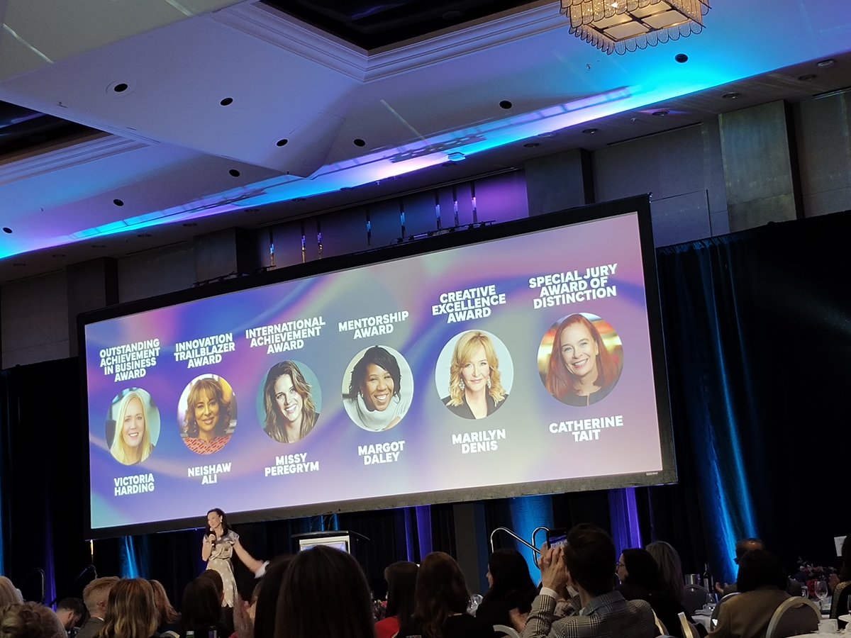 Ethnicchannels's tweet photo. Congratulations to the recipients of the 2023 Crystal Award, and a huge congratulations to the entire WIFT team for your continued efforts to champion women in the field. As articulated by Catherine Tait, CEO of CBC, we as Canadians need to continue to propel other Canadians. https://t.co/ilkR1Vcjco