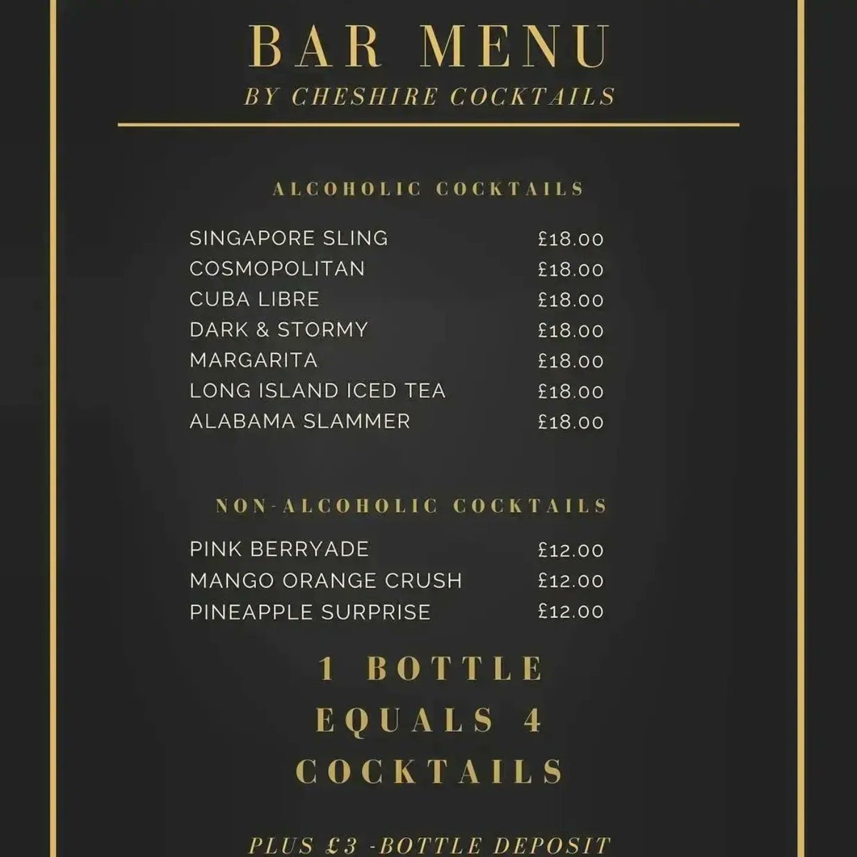 ChesCocktails's tweet photo. Happy Friday! Enjoy Black Friday. If we can be of help, please get in touch. Cheers. x 🍹🙂 https://t.co/PAvjerAve9