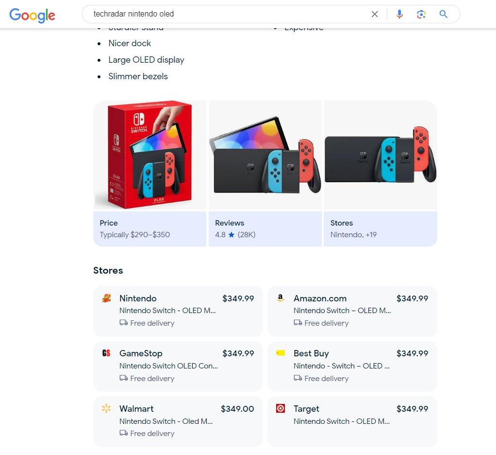 Ok, I find this SGE result to be pretty unethical. 

The query starts with a brand name (clearly navigational) and instead of taking me to that site's page for that keyword (AKA... navigational search), it shows a bunch of information &amp; links to products from other sites.