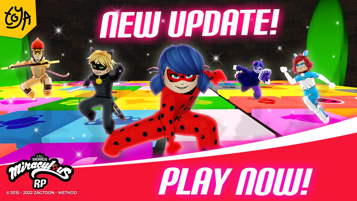 Toya Play on X: Miraculous RP Update! ⭐️Rocketear & Bunny X