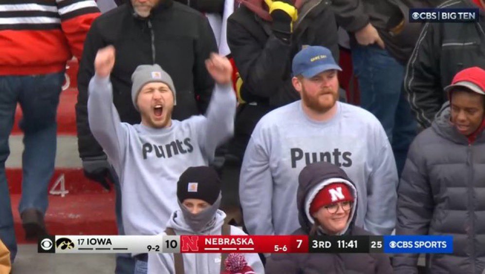 BarstoolUIowa's tweet photo. Gonna miss you B1G west https://t.co/Jux4JzF72U