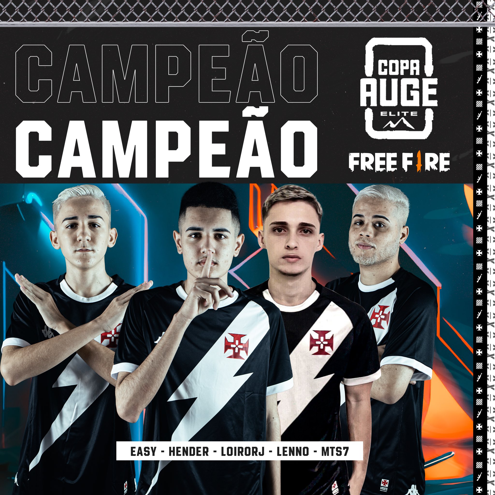 E-Sports: Equipes que participarão do 1° Torneio Vasco de Free Fire estão  definidas