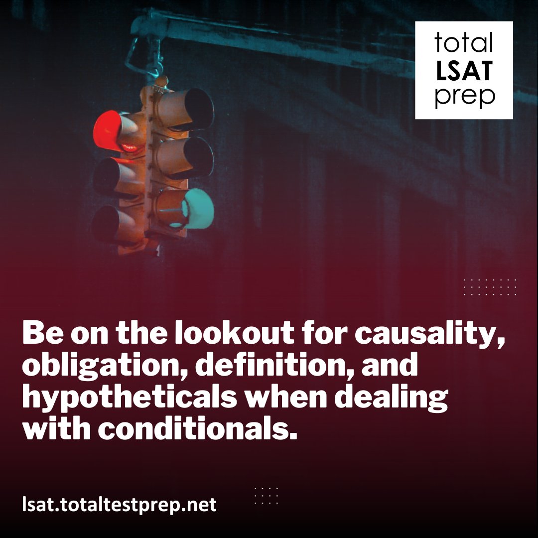 LSAT_ttp's tweet photo. Recognizing conditional reasoning is almost as important as understanding it.  Click on the image for more info and access to 20+ FREE hours of LSAT prep.

#lsat #lsatprep #lsatstudying
