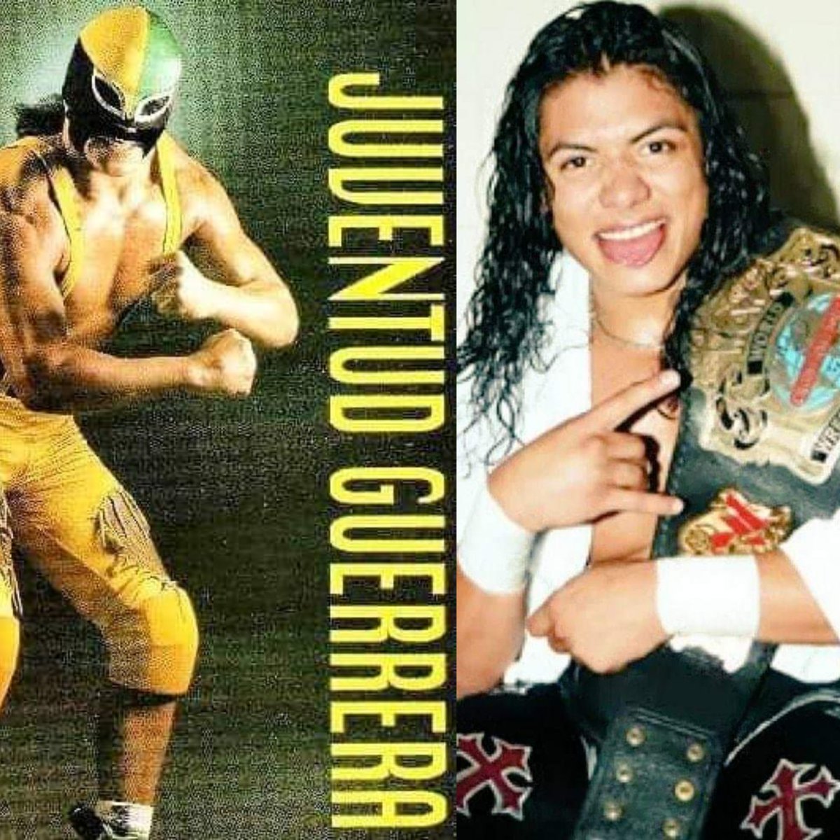 Hoy está cumpliendo años
#JuventudGuerrera gran luchador que domina rudeza y técnica, hijo del gran #FuerzaGuerrera
#Enhorabuena #Juvi
Si lo ve, Felicitelo!!!