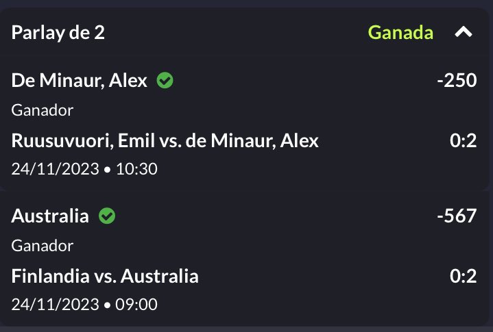 DobleFaltaMx's tweet photo. EZ Read! 🎾
Así tiene que ser todo y así será ya verán!
#LivePick Cobradito
Un ❤️ si seguiste este combo https://t.co/JtaT5GfXgC