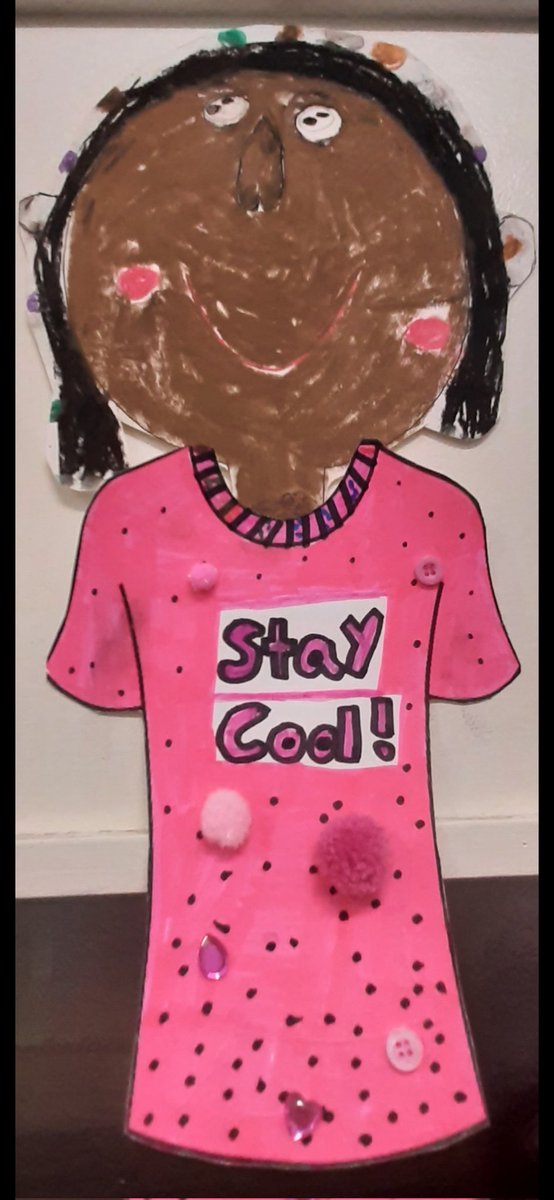 MissB_Polson's tweet photo. Pink Shirt Day Self-Portraits @PolsonPark_LDSB https://t.co/lKPaJ4uSMd