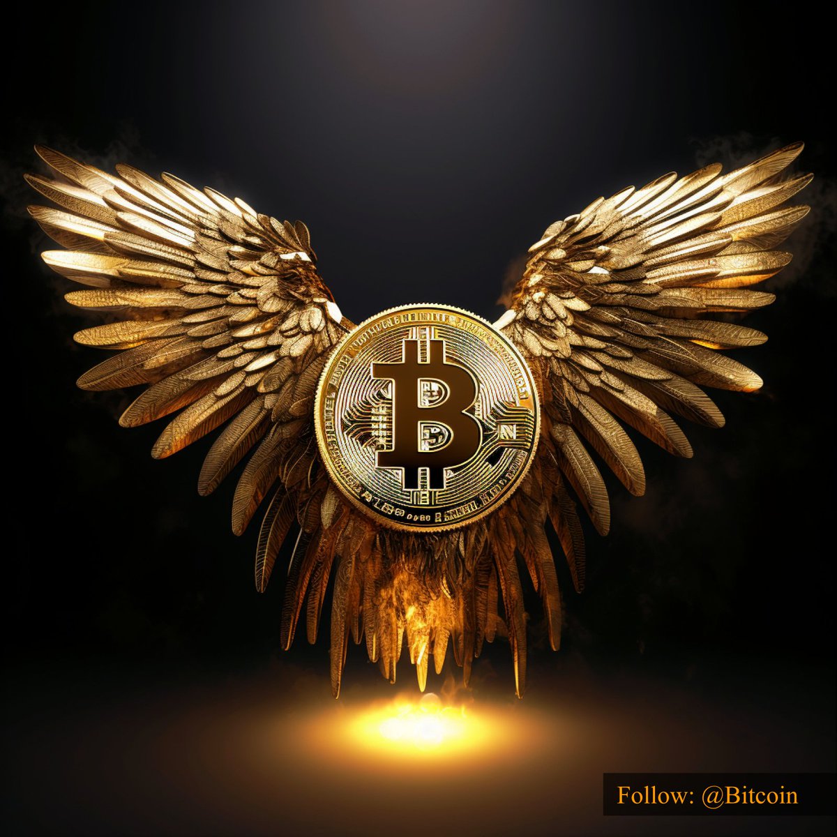 #Bitcoin gives you wings!