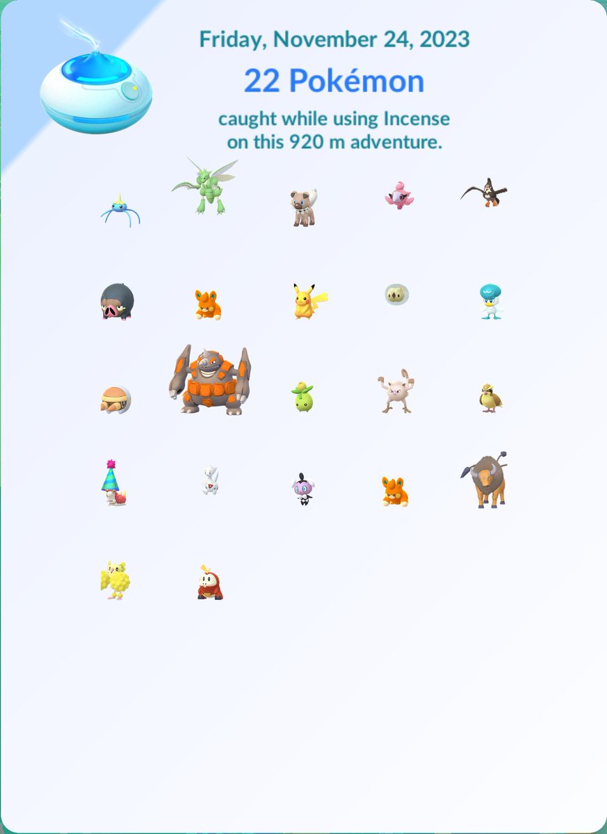 trainer_novice's tweet photo. Rhyperior joins the fun of
#PokemonGO #DailyIncense 
#ExtraDust #DustToDust 
#DustInTheWind https://t.co/OSPGp3sEGX