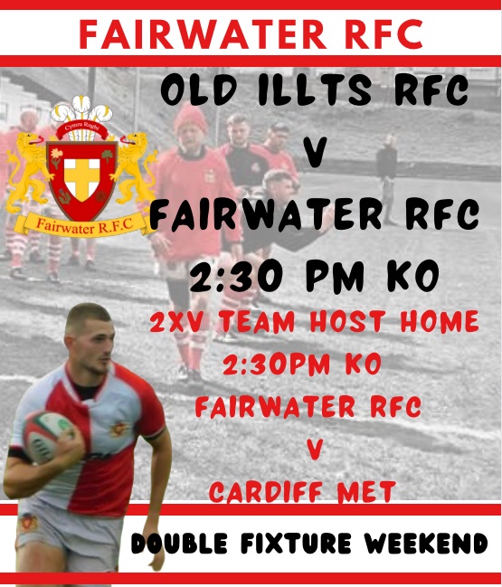 FairwaterRFC's tweet photo. It’s a double seniors weekend, out on the grass. Thank you to XV Team host @OIRFC1928 and we look forward to welcoming @CardiffMetRFC - we welcome pitch side support for both games 🔴⚪️🏉 @AllWalesSport https://t.co/mJxqPHFLrV