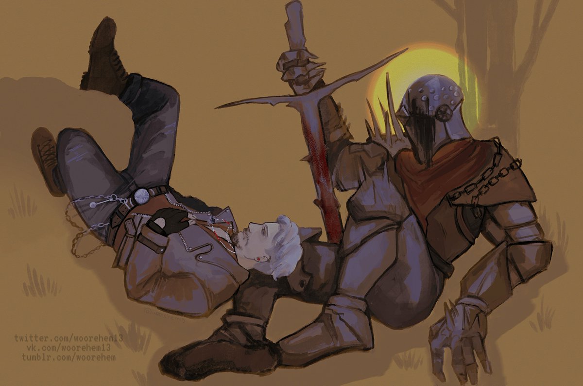 woorehem13's tweet photo. This art was a birthday gift for my friend @estacadoth 
#dbd https://t.co/k7deRW2yth