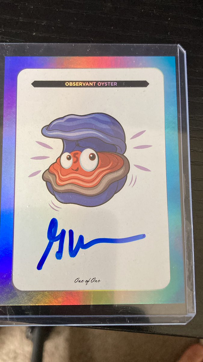 Got a pack from <a href="/VeeFriendsCards/">VeeFriends Cards</a> <a href="/veefriends/">VeeFriends</a> <a href="/garyvee/">Gary Vaynerchuk</a> on the live stream! I don’t even know what to say!!!!