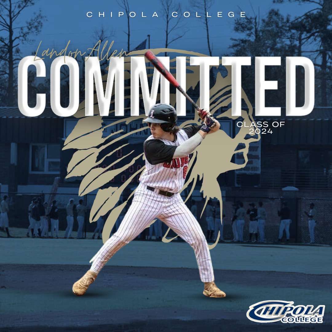 I’m excited to announce that I will continue my academic and athletic career at Chipola college . I want to thank my parents, coaches, and everyone that supported me in this journey. <a href="/R_Hix22/">Rush Hixon</a> <a href="/nextlevelbb/">Next Level Baseball</a> <a href="/Bobbysp23/">Bobby</a> <a href="/BigBendBall/">Big Bend Baseball</a> <a href="/LeonHSbaseball/">Leon HS Baseball</a>