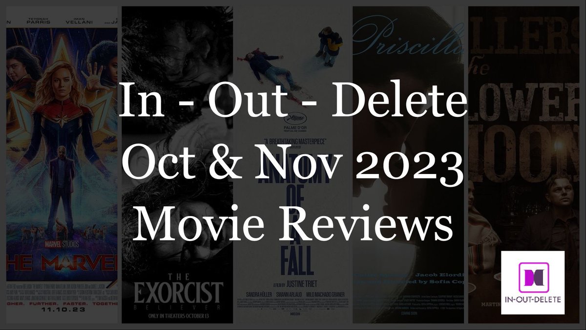 InOutDelete's tweet photo. Need something to listen to while doing some #BlackFriday shopping? Well check out our two latest episodes where we review #TheMarvels, #KillersOfTheFlowerMoon, #BlueBeetle, #TheNun2 &amp; many more. So click the link below &amp; have a listen
https://t.co/i6NJm0KZiC

#podcast #PodNation https://t.co/HACpU6oMzT